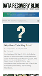 Mobile Screenshot of data-recovery-blog.co.uk